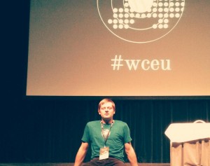 The main stage of WordCamp Europe